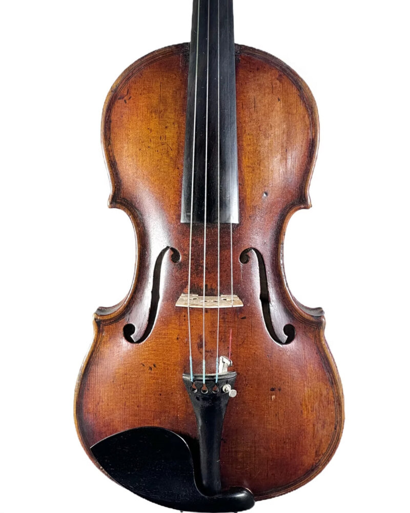 Violino Sternberg com verniz âmbar dourado